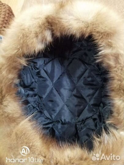 Норковая шапка мужская новая