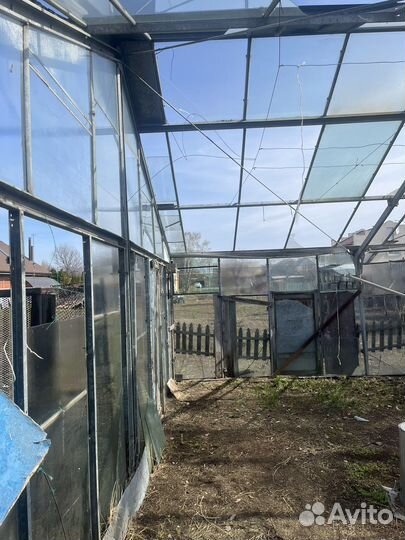 Каркас старой советской теплицы оцинкованный