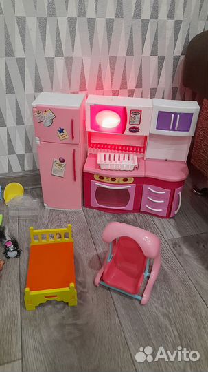 Мебель для кукольного домика