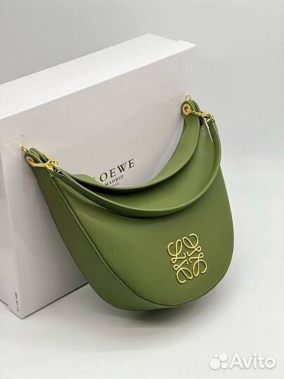 Сумка loewe luna луна натуральная кожа