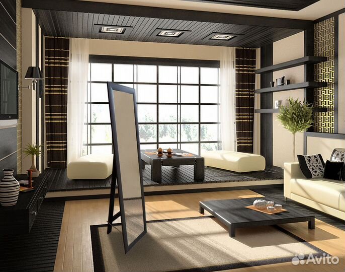 Зеркало напольное