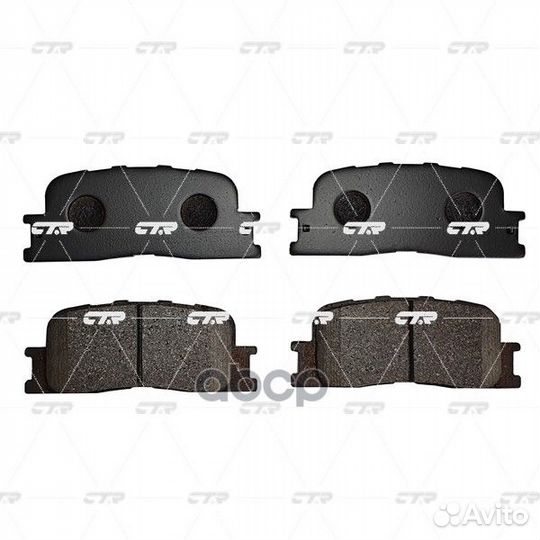 CKT-43 Колодки тормозные дисковые зад GK1057