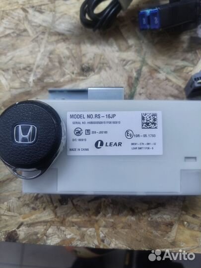 Штатный автозапуск Honda step wagon RP