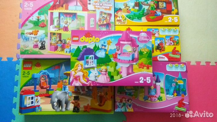 Lego duplo 10542,10526,10597,10504, 10574, 10561