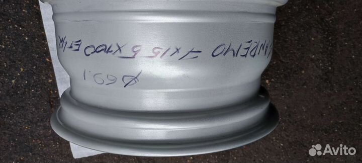 Диски литые 7J15, 5/100- 2шт