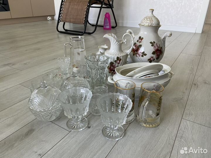 Посуда хрусталь