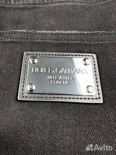 Dolce gabbana джинсы черные