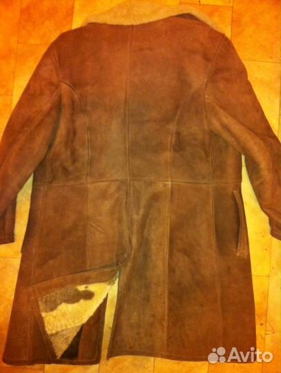 Классическая дубленка, р. 46-48. Болгария