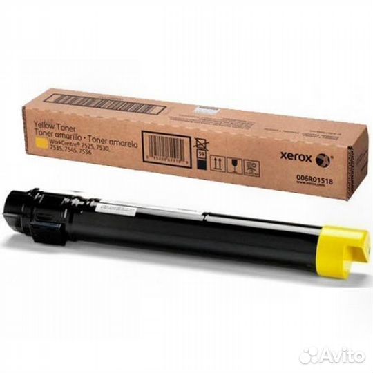 006R01518 Картридж желтый Xerox wc 7525 оригинал
