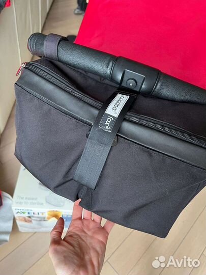 Коляска bugaboo fox 2 black с аксессуарами