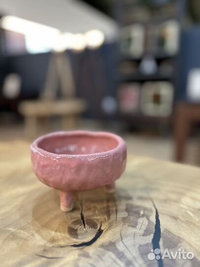 Пепельница из глины