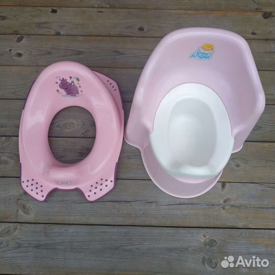 Набор горшок детский, сиденье для унитаза