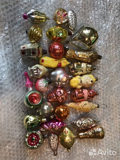 Ёлочные игрушки СССР