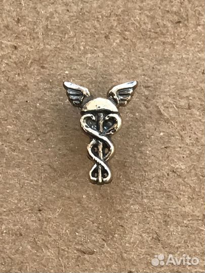 Значок Торгово-промышленная палата РФ серебро 925