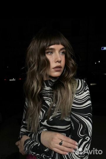 Модель на стрижку и окрашивание волос бесплатно