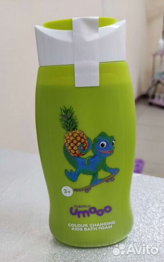 Детская пена для ванн, меняющая цвет, Umooo 3+