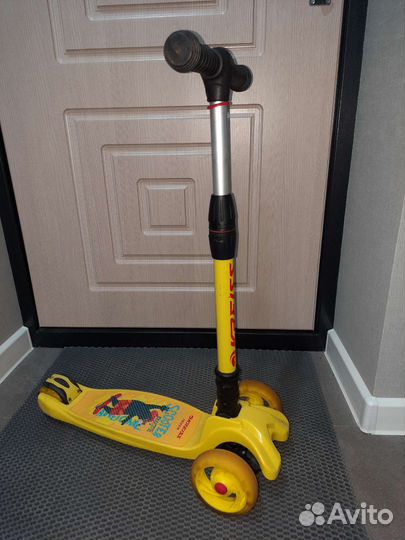 Самокат детский трехколесный бу