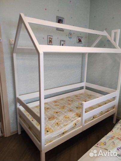 Кровать домик детская кроватка кровать-домик