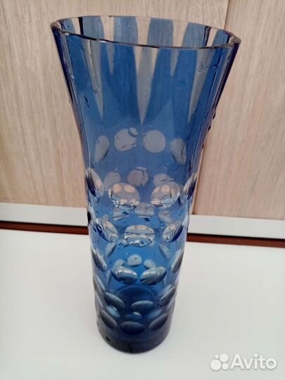 Графин, ваза, цветное стекло