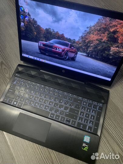 Игровой ноутбук HP i5-8300h/GTX1050TI/IPS/SSD