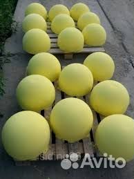 Бетонные полусферы