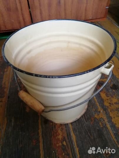 Ведро эмалированное СССР
