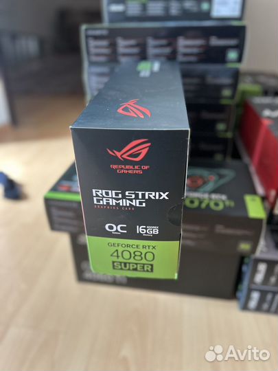 Видеокарта asus ROG Strix RTX 4080 super 16GB