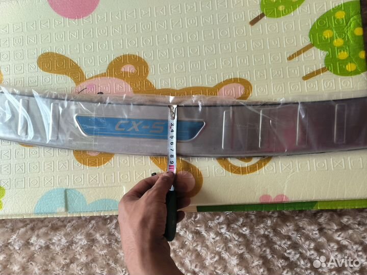 Накладки на бампер сх-5 mazda