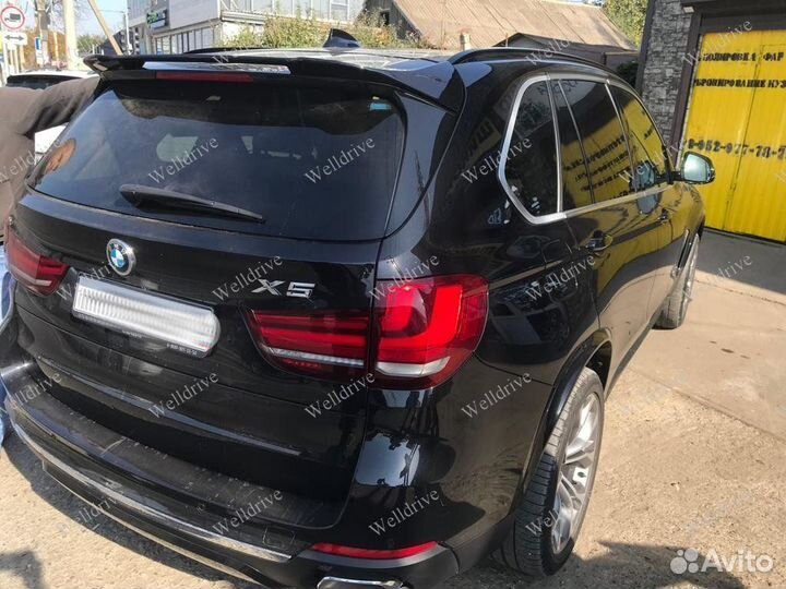 Спойлер BMW X5 F15 верхний черный глянец