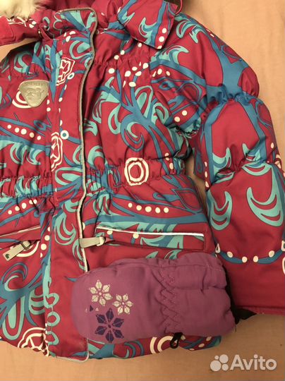 Зимний костюм для девочки