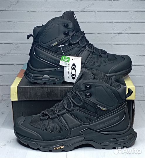 Ботинки Salomon Gore-tex мех