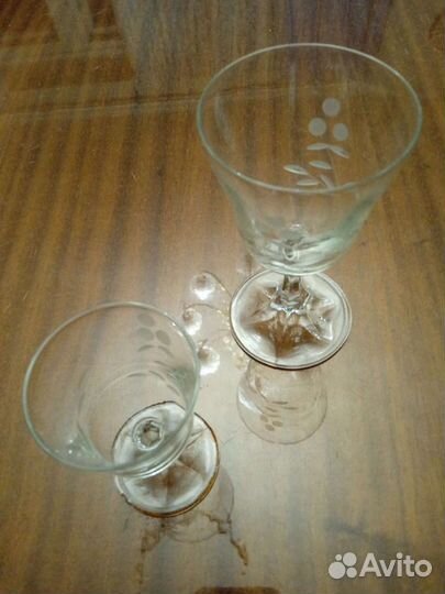 Фужеры и рюмки винтажные СССР