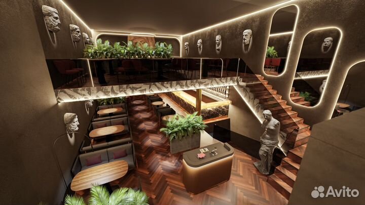 Бармен в ресторан