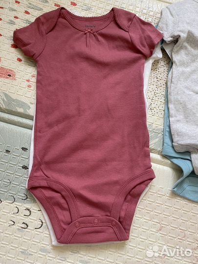 Боди новые для девочки Carters 92 размер 5 штук