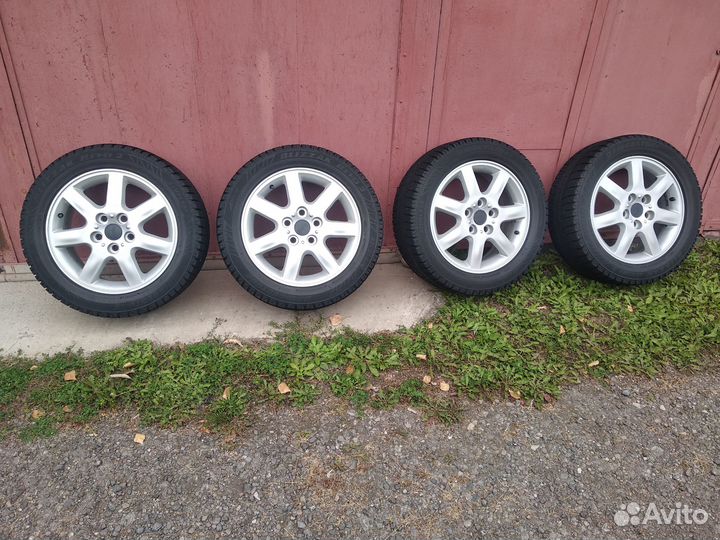 Колеса в сборе R16 205 55 зимние липучка