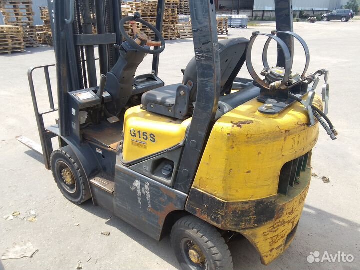 Вилочный погрузчик Daewoo D15S-2, 2006