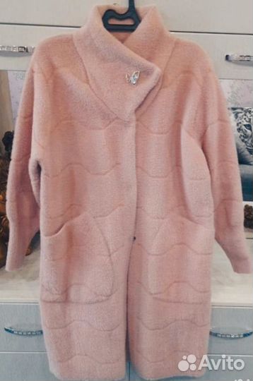 Пальто женское шикарное 50-56(Альпака)