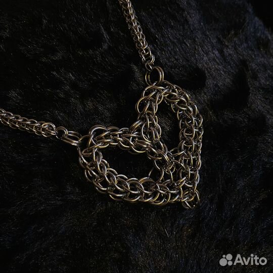 Плетеное ожерелье