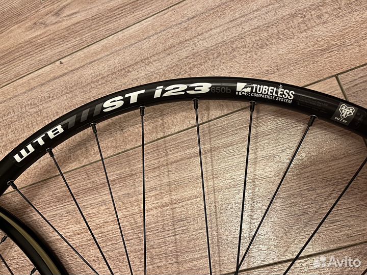 Колеса 27.5 12-142, 15-100 (wtb st-23, slx)