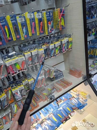 Зимняя удочка ice jig tele 55 тест 25-50