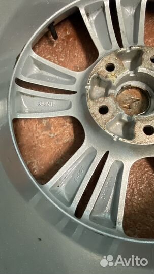 Оригинальные диски r17 hyundai