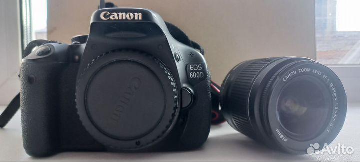 Комплект canon 600d + 3 объектива