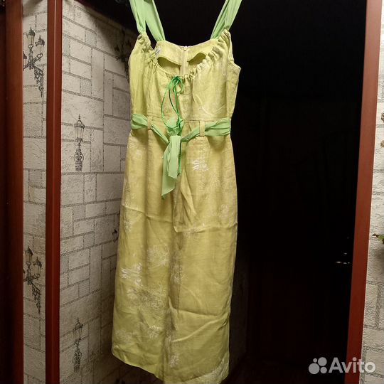 Сарафан 100% лён