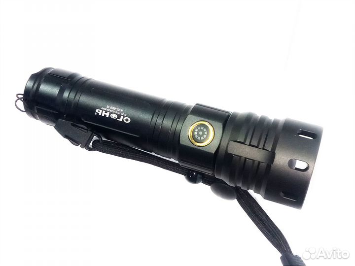 Фонарь Огонь H-331-PM10-TG Police (5280000W) белый