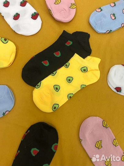 Новые носки женские Короткие носки цветные спорт