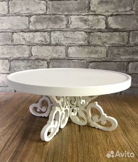 Тортница с подсветкой / Подставка для торта новая