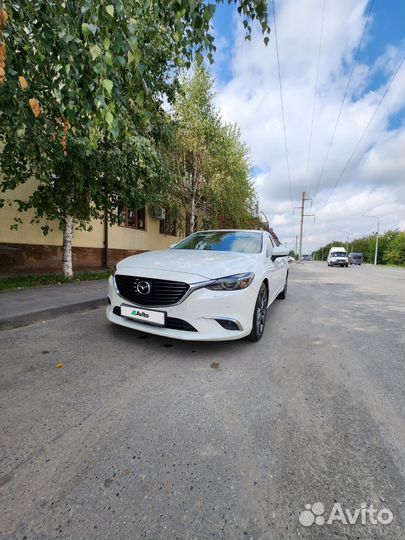 Mazda 6 2.5 AT, 2015, 127 300 км