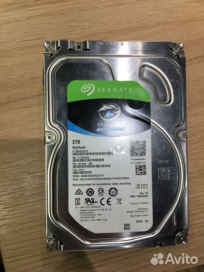 Жесткий диск 3тб