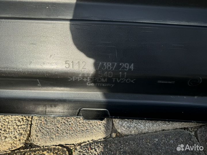 Бампер задний C30