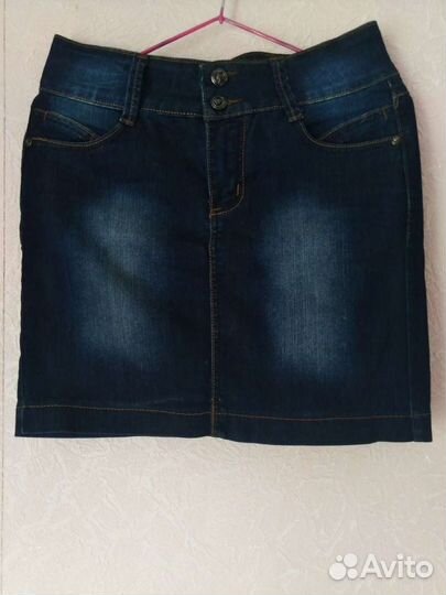 Джинсовая юбка